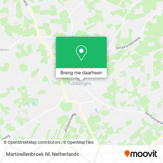 Martinellenbroek.Nl kaart