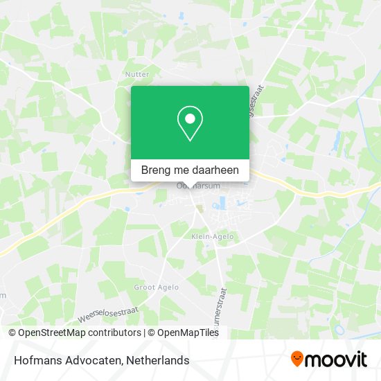 Hofmans Advocaten kaart