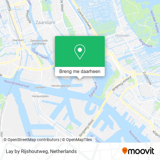Lay by Rijshoutweg kaart