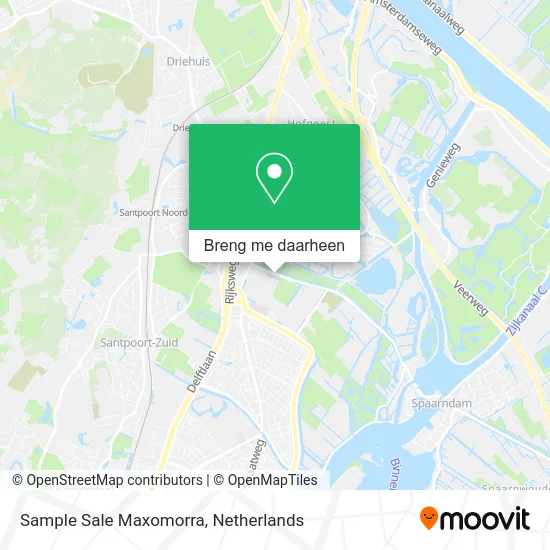 Sample Sale Maxomorra kaart