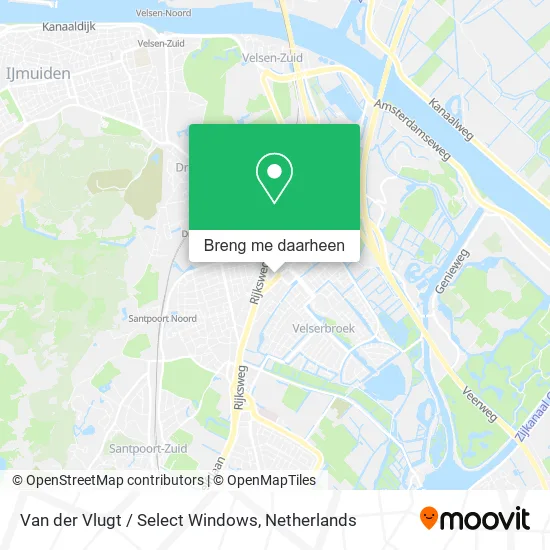 Van der Vlugt / Select Windows kaart