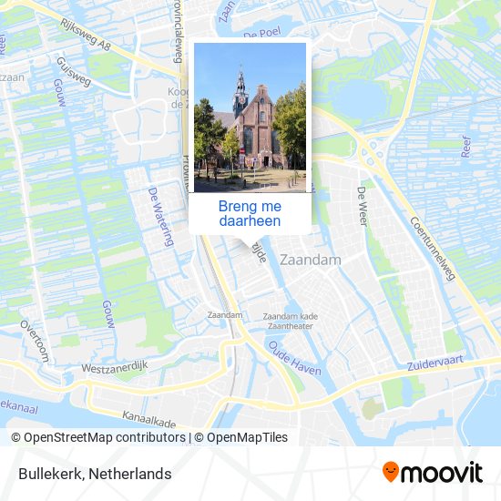 Bullekerk kaart