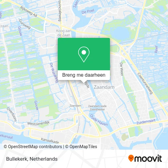 Bullekerk kaart
