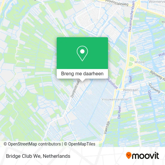 Bridge Club We kaart