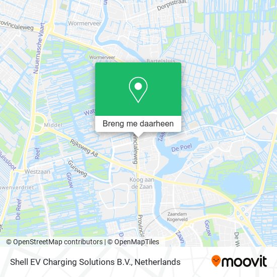 Shell EV Charging Solutions B.V. kaart