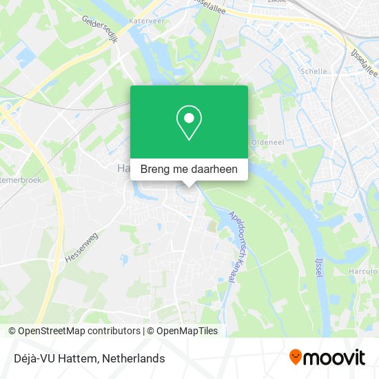 Déjà-VU Hattem kaart