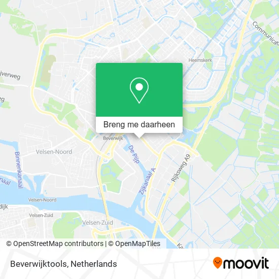 Beverwijktools kaart