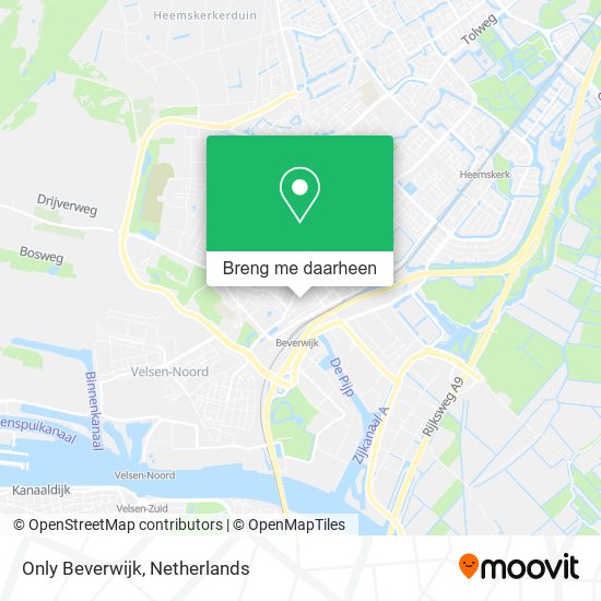 Only Beverwijk kaart