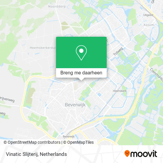 Vinatic Slijterij kaart