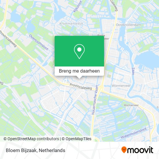 Bloem Bijzaak kaart