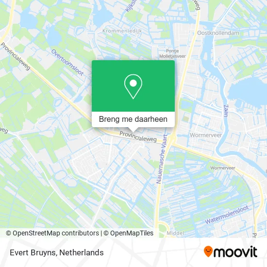 Evert Bruyns kaart