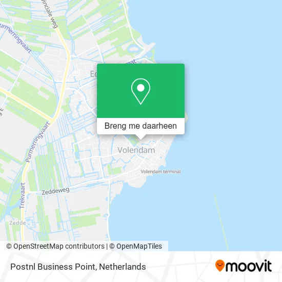 Postnl Business Point kaart
