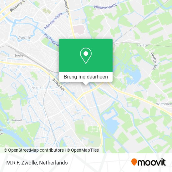 M.R.F. Zwolle kaart