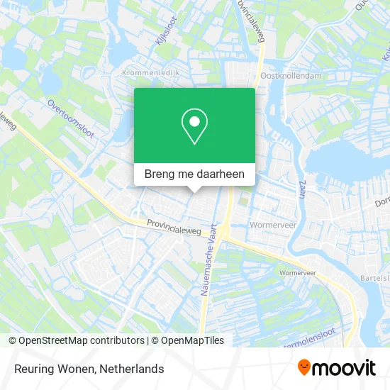 Reuring Wonen kaart