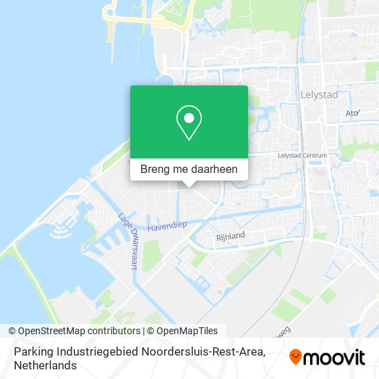 Parking Industriegebied Noordersluis-Rest-Area kaart