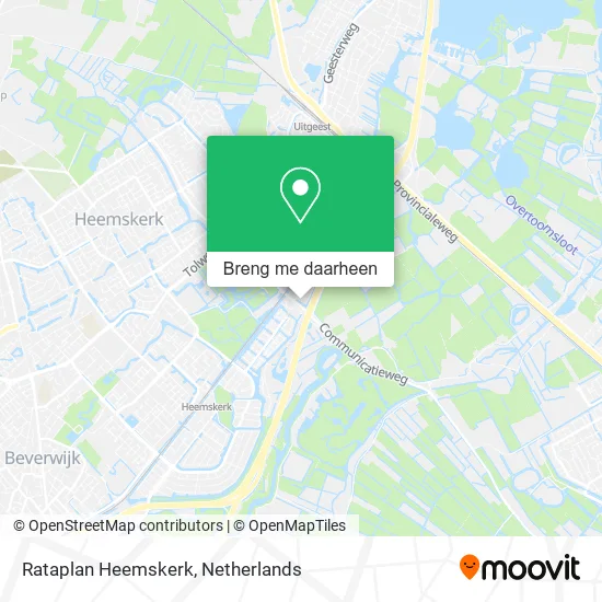 Rataplan Heemskerk kaart