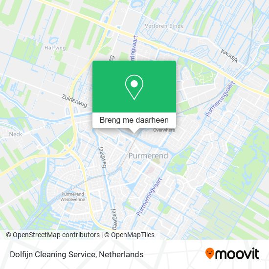 Dolfijn Cleaning Service kaart