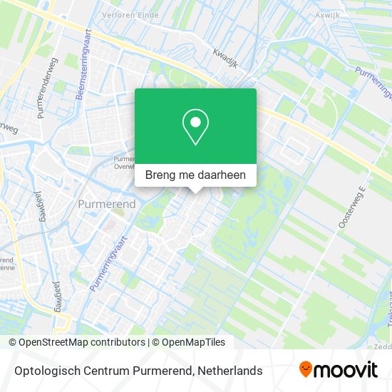 Optologisch Centrum Purmerend kaart