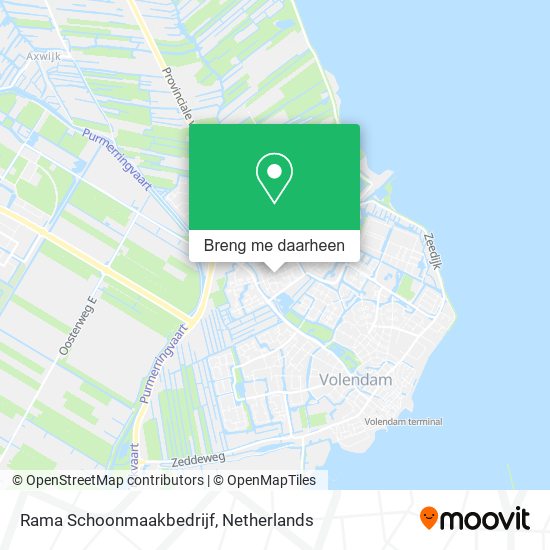 Rama Schoonmaakbedrijf kaart