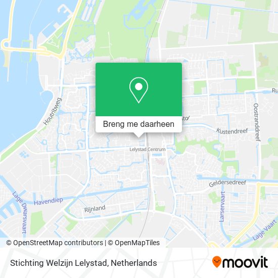 Stichting Welzijn Lelystad kaart