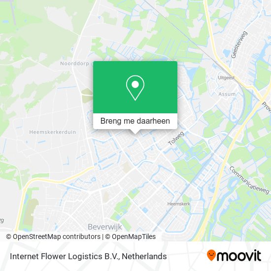 Internet Flower Logistics B.V. kaart