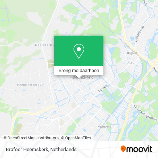 Brafoer Heemskerk kaart