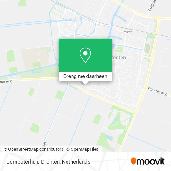 Computerhulp Dronten kaart