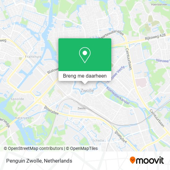 Penguin Zwolle kaart