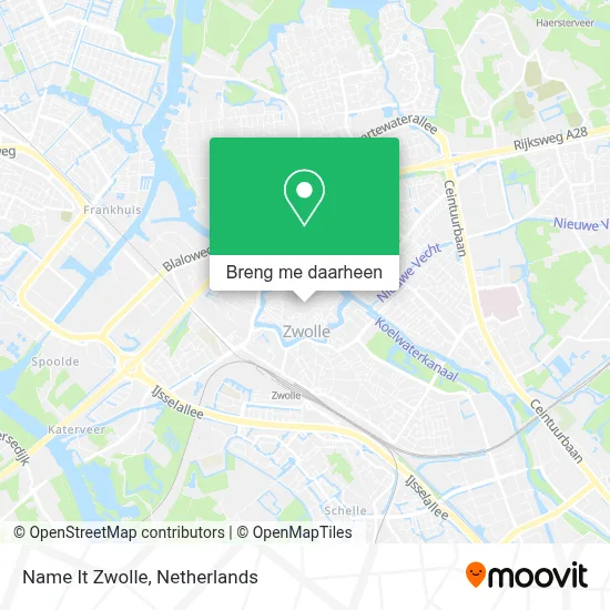 Name It Zwolle kaart