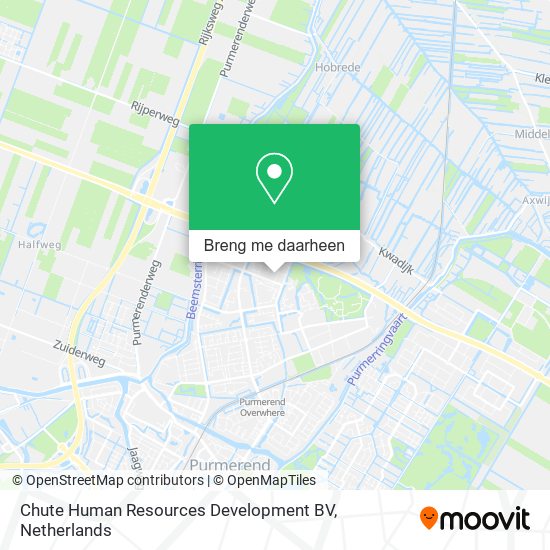 Chute Human Resources Development BV kaart