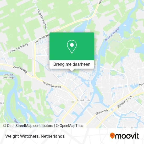 Weight Watchers kaart