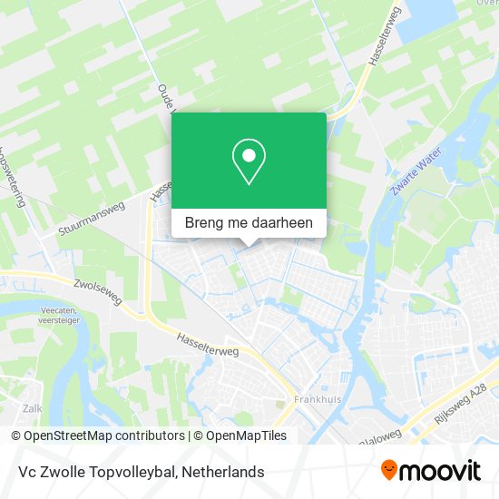 Vc Zwolle Topvolleybal kaart