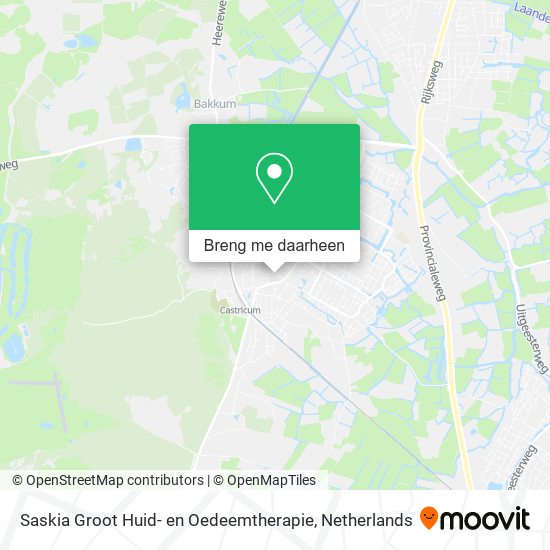 Saskia Groot Huid- en Oedeemtherapie kaart