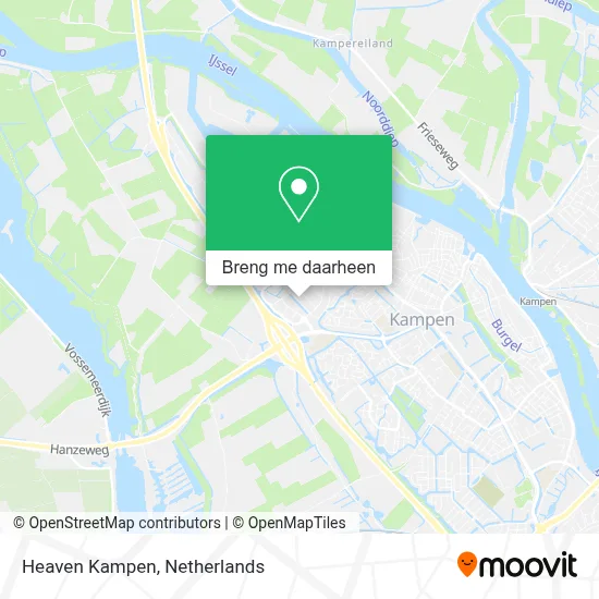 Heaven Kampen kaart