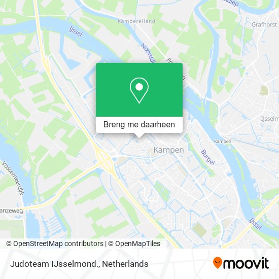 Judoteam IJsselmond. kaart