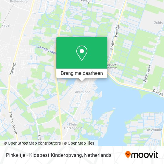 Pinkeltje - Kidsbest Kinderopvang kaart