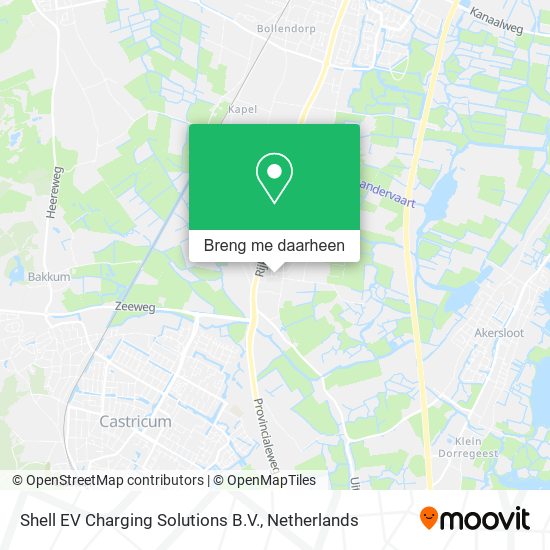 Shell EV Charging Solutions B.V. kaart