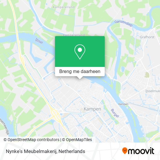 Nynke's Meubelmakerij kaart