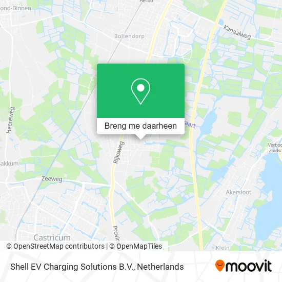 Shell EV Charging Solutions B.V. kaart