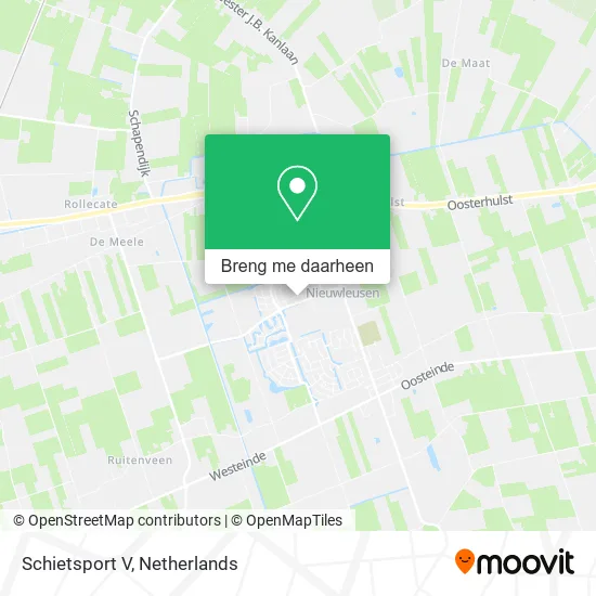 Schietsport V kaart