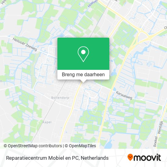 Reparatiecentrum Mobiel en PC kaart