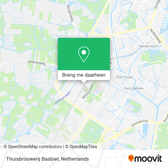 Thuisbrouwerij Basbier kaart