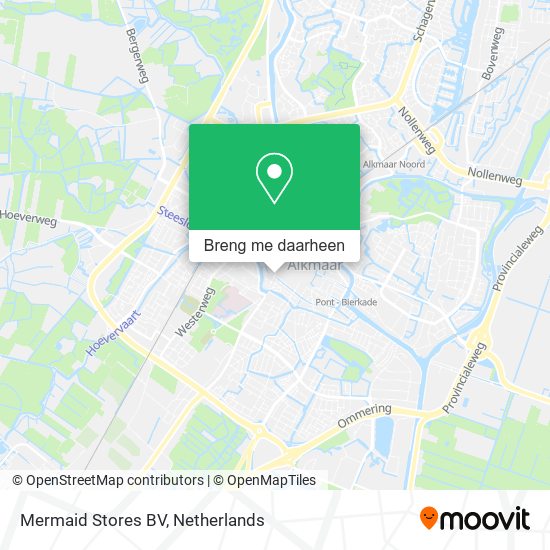 Mermaid Stores BV kaart