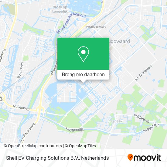 Shell EV Charging Solutions B.V. kaart