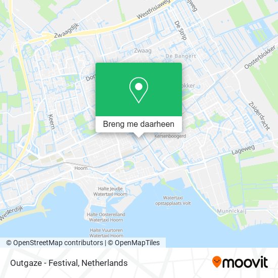 Outgaze - Festival kaart