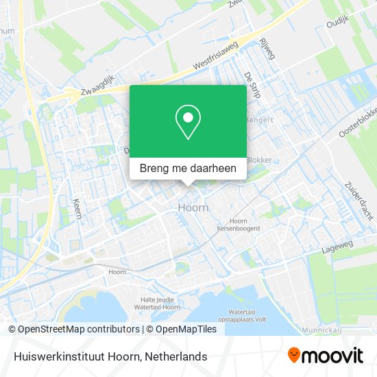 Huiswerkinstituut Hoorn kaart