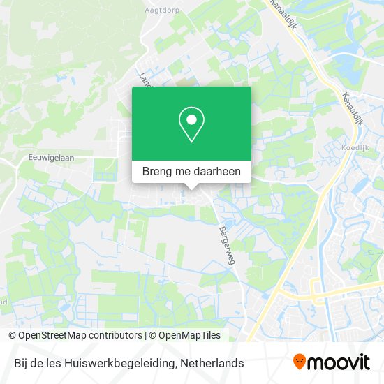 Bij de les Huiswerkbegeleiding kaart