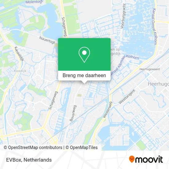 EVBox kaart