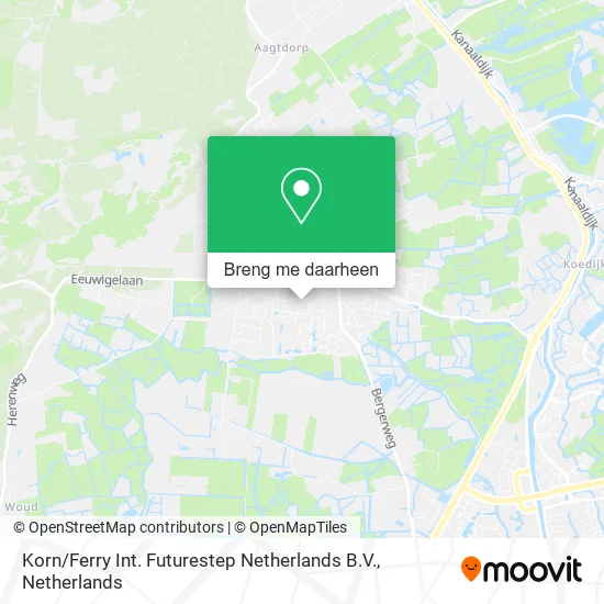 Korn / Ferry Int. Futurestep Netherlands B.V. kaart