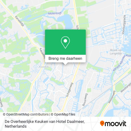 De Overheerlijke Keuken van Hotel Daalmeer kaart